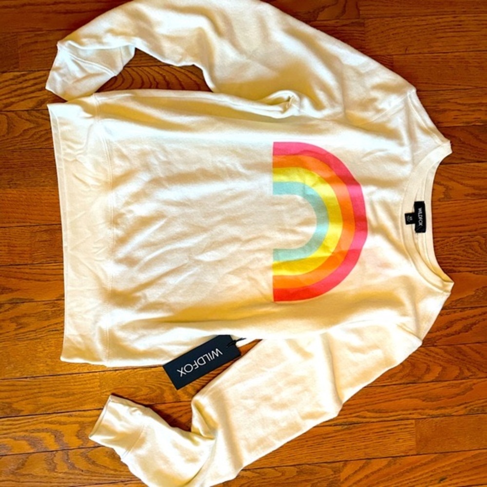 Wild fox Rainbow sweater